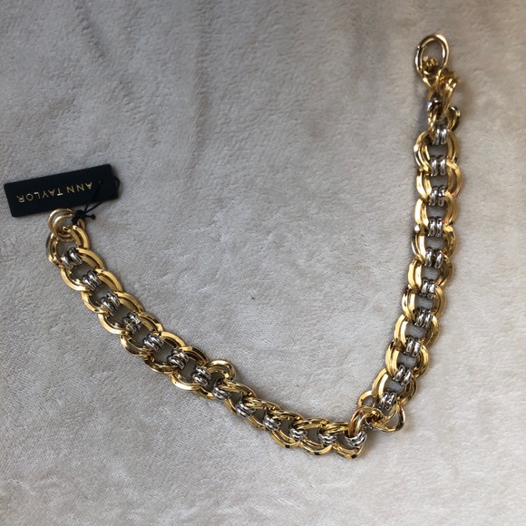 Ann Taylor 2-Toned Chain - Picture 4 of 4